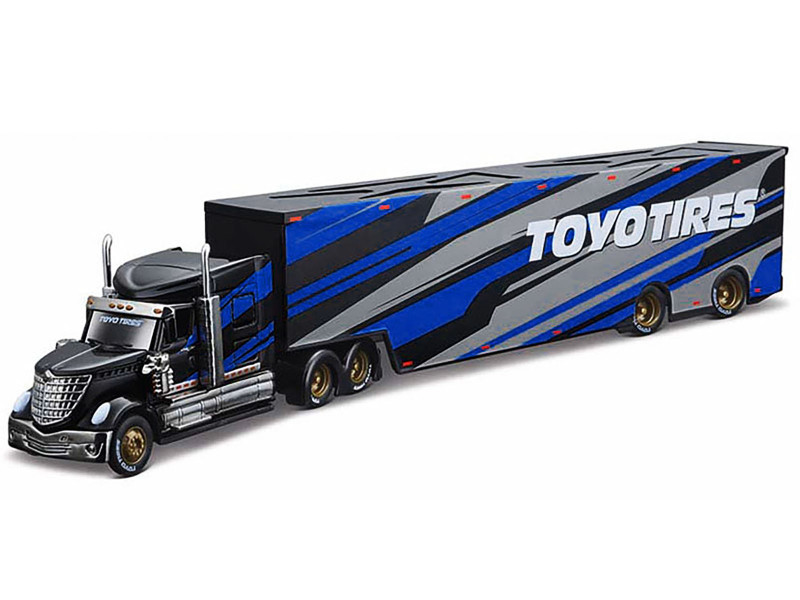 1/64 Maisto Design Custom Hauler International Lone Star Toyo Tires Car Model