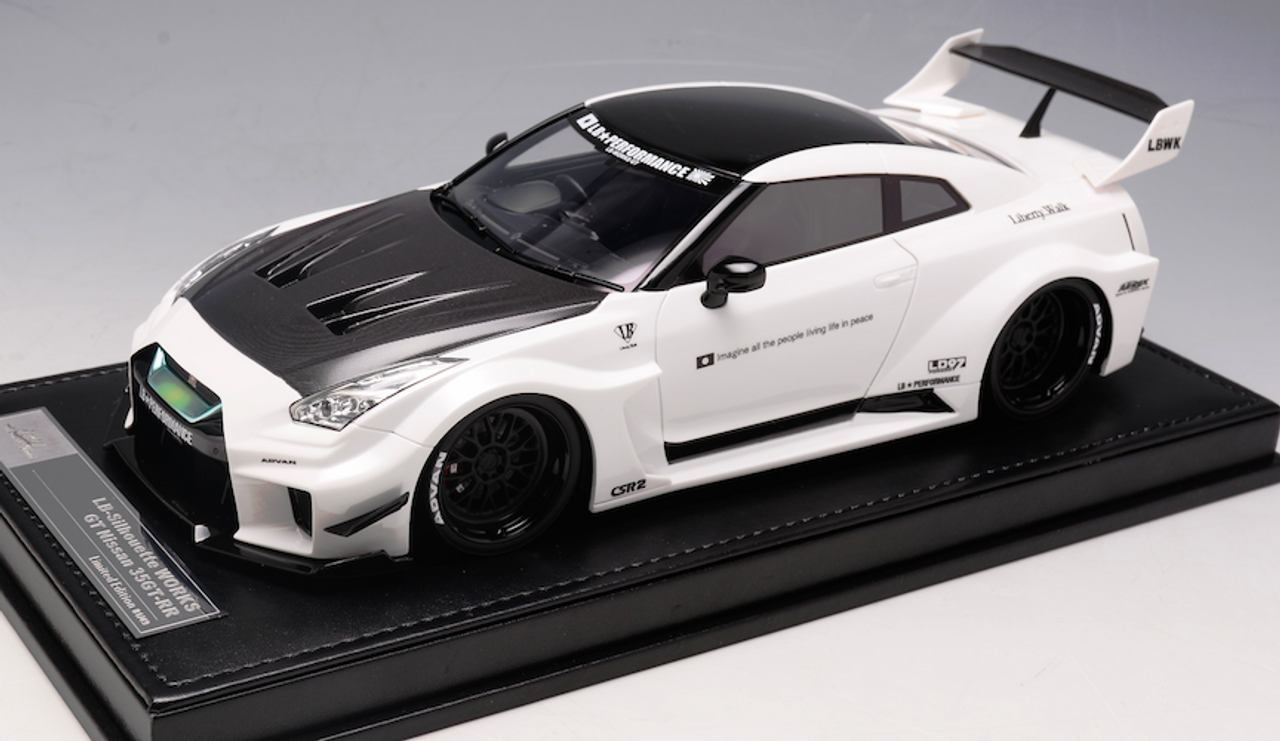 1/18 Ivy Nissan GT-R GTR 35GT RRS (White) Resin Car Model