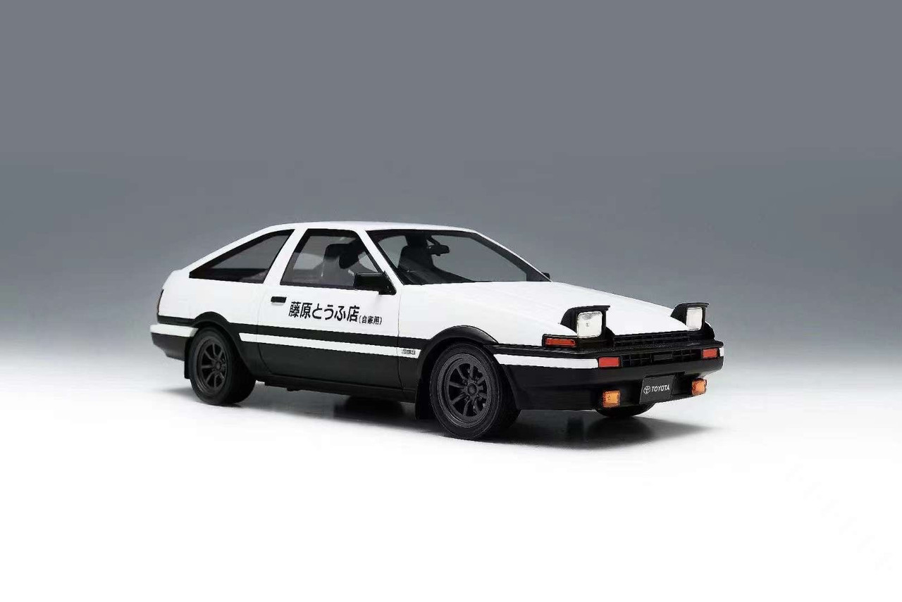 1/18 Ivy Toyota Sprinter Trueno AE86 Initial D Resin Car Model Limited 299 pieces