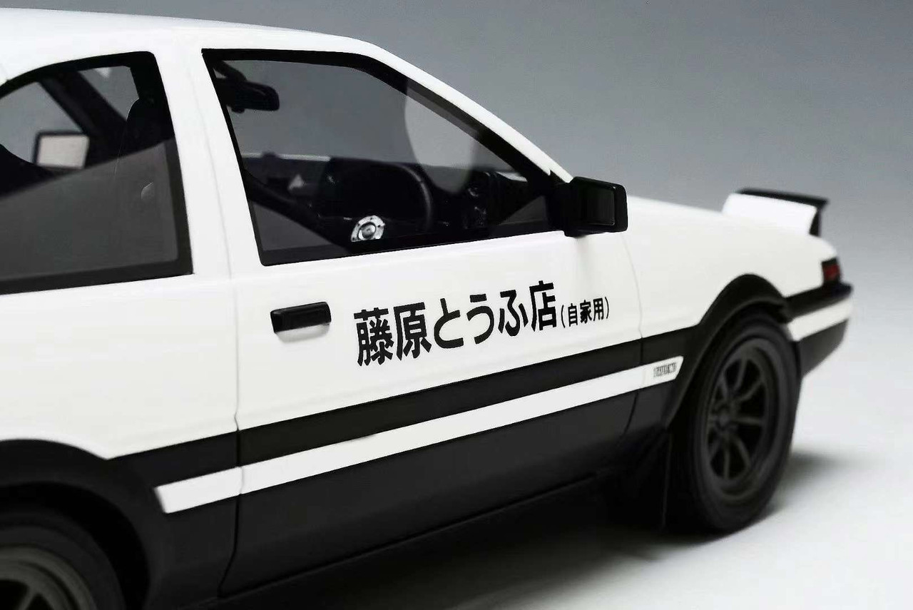 1/18 Ivy Toyota Sprinter Trueno AE86 Initial D Resin Car Model Limited 299 pieces