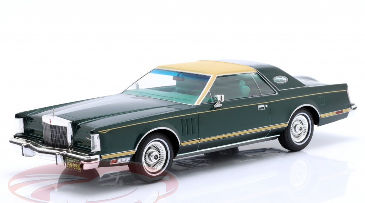 人気沸騰Model Car Group 1/18 Lincoln Continental Mark V　Gold 乗用車