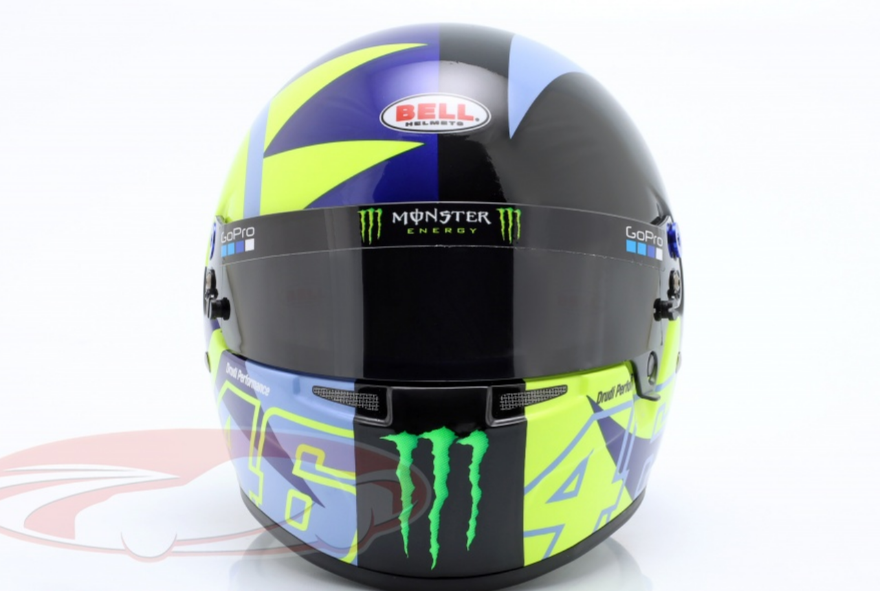 1/2 Bell 2022 Valentino Rossi Audi R8 LMS GT3 #46 GT World Challenge Europe Helmet Model