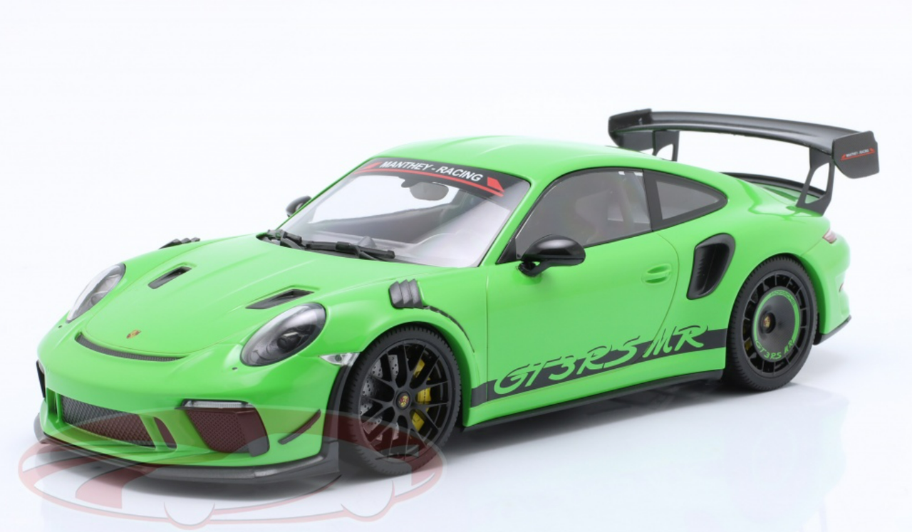 1/18 Minichamps Porsche 911 (991.2) GT3 RS MR Manthey Racing Green Car Model Limited 200 Pieces