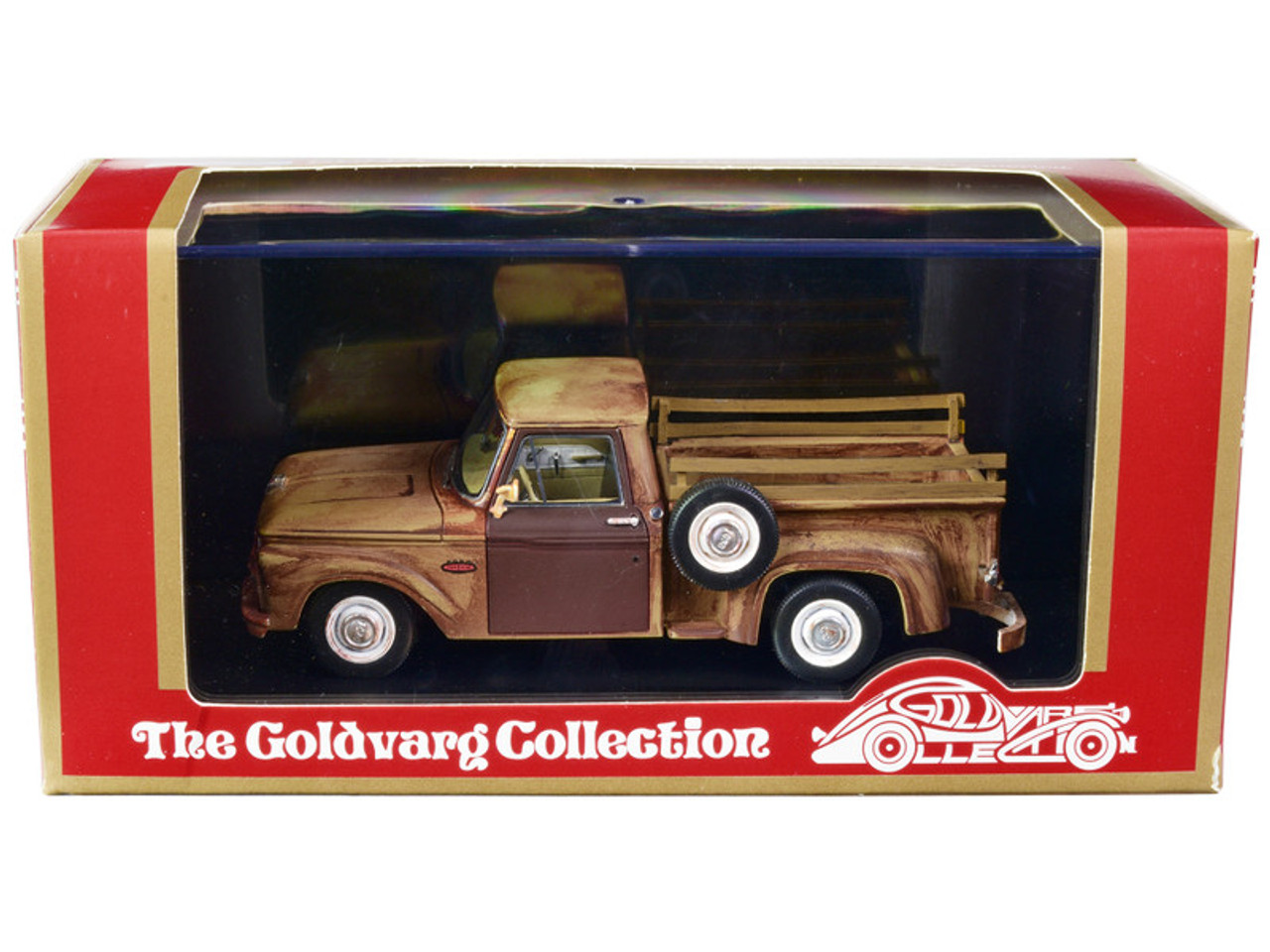 1965 Ford F-100 Stepside Pickup Truck Rusted "For Sale" Limited Edition to 220 pieces Worldwide 1/43 Model Car by Goldvarg Collection