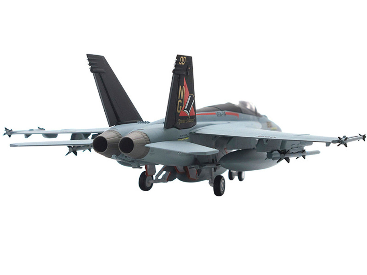 McDonnell Douglas F/A-18E Super Hornet Fighter Aircraft US Navy "100th Anniversary Edition" "VFA-14 Tophatters" (2019) Limited Edition to 600 pieces Worldwide 1/72 Diecast Model by JC Wings