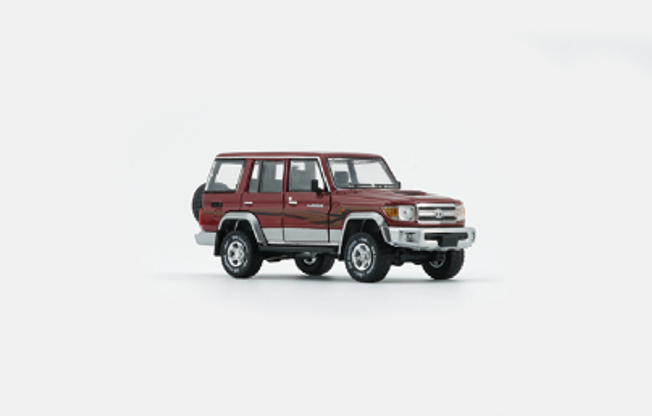 1/64 BM Creations Toyota Land Cruiser LC76 - Dark Red