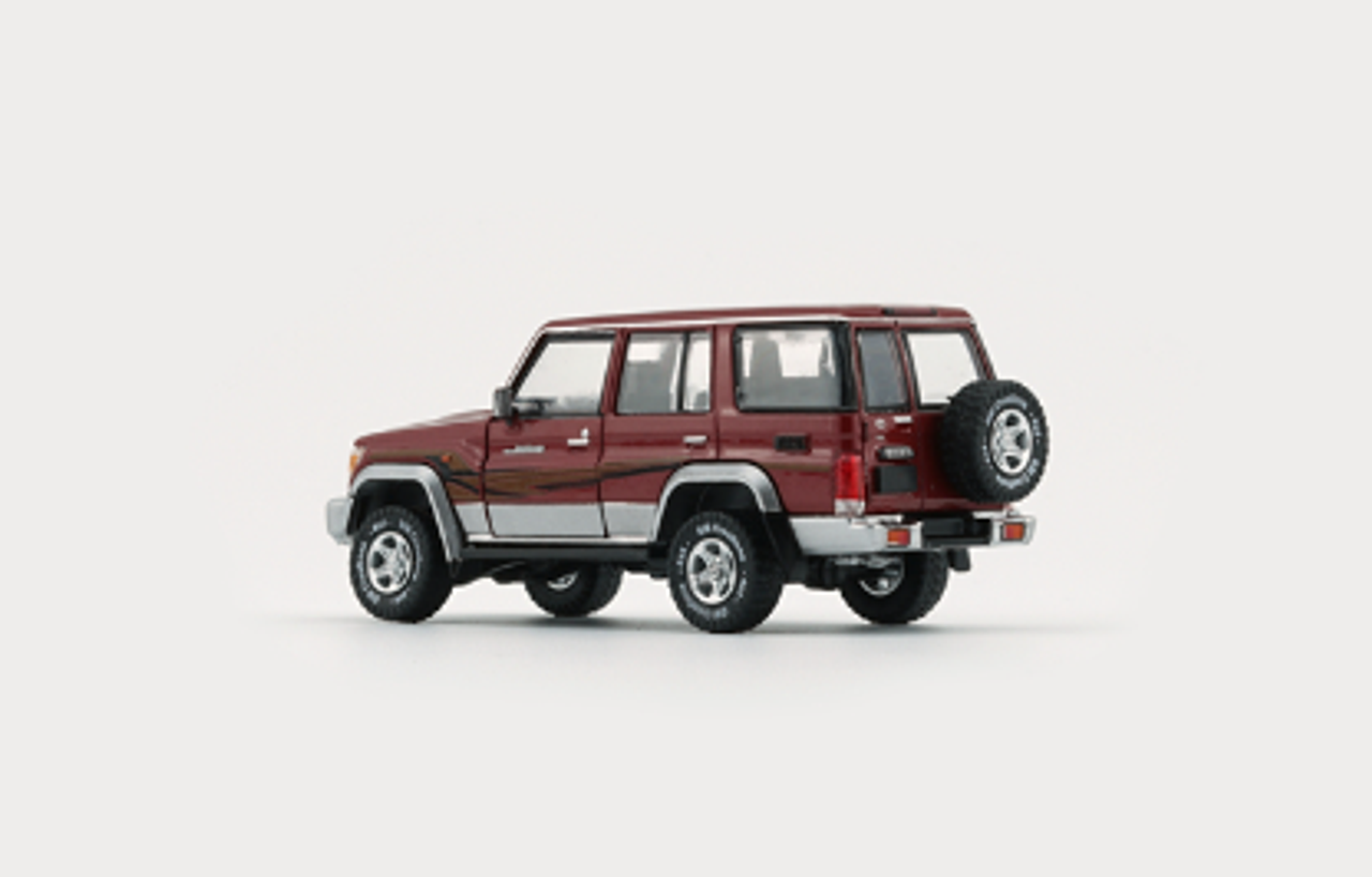 1/64 BM Creations Toyota Land Cruiser LC76 - Dark Red