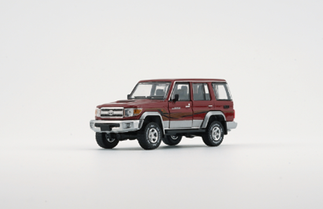 1/64 BM Creations Toyota Land Cruiser LC76 - Dark Red