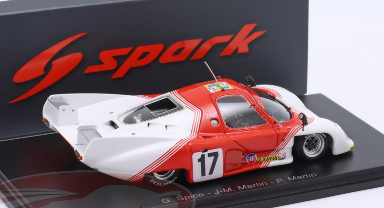 1/43 Spark 1980 Rondeau M379B #17 3rd 24h LeMans Jean Rondeau Gordon Spice, Jean-Michel Martin, Philippe Martin Car Model