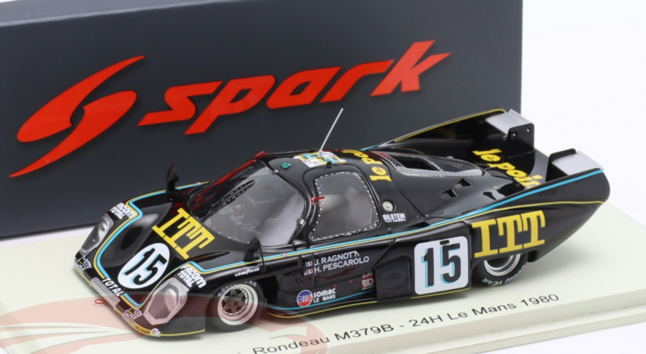 1/43 Spark 1980 Rondeau M379B #15 24h LeMans Jean Rondeau Henri Pescarolo, Jean Ragnotti Car Model