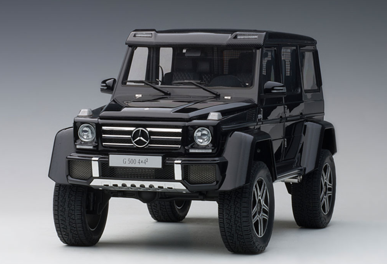 1/18 AUTOart Mercedes-Benz G-Class G500 4x4 (Gloss Black) Car Model 