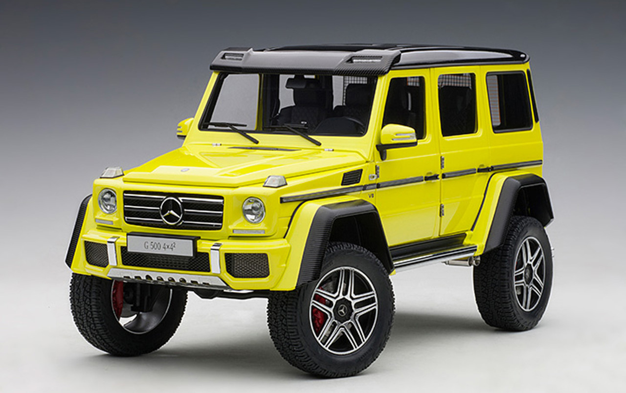 1/18 AUTOart Mercedes-Benz G-Class G500 4x4 2 (Electric Beam Yellow) Car Model