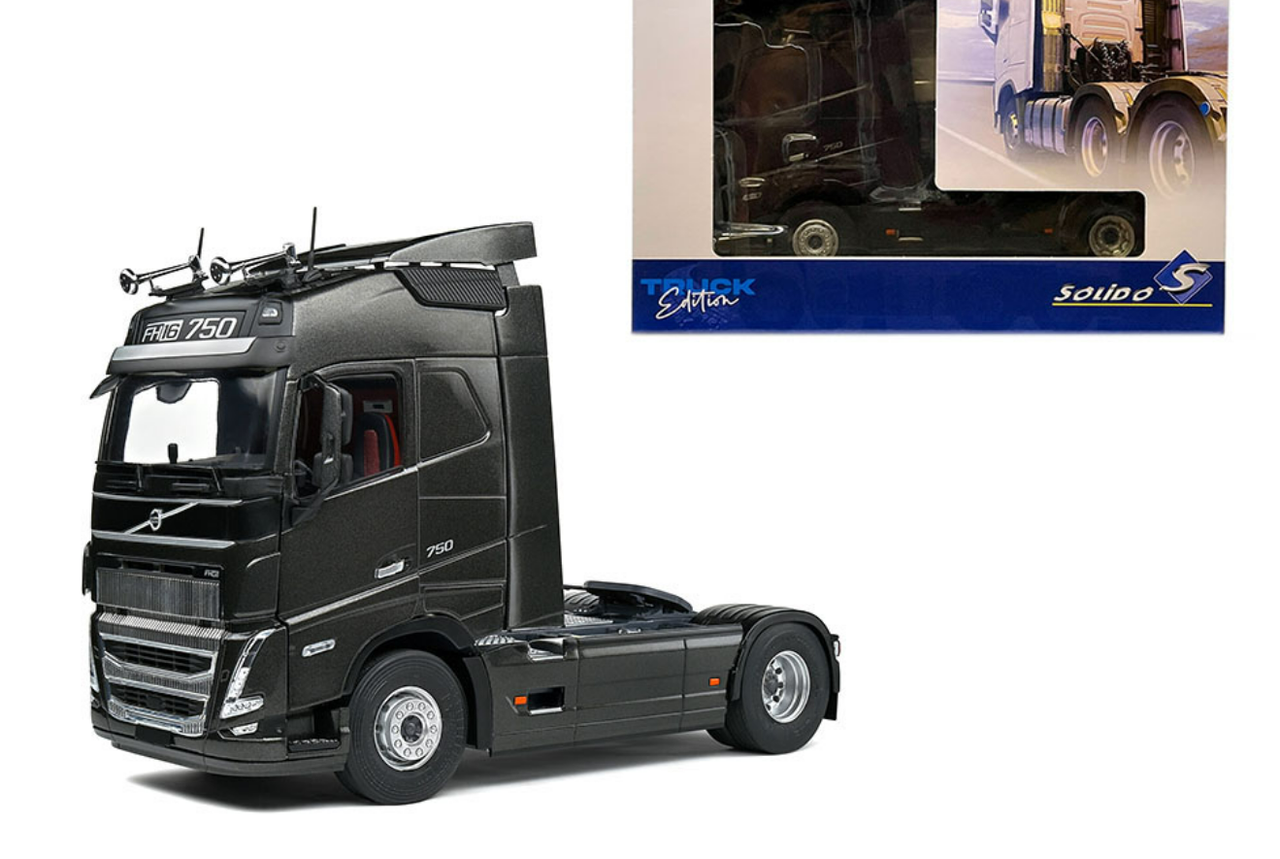 Revell Volvo FH-16 プラモデル 1:24 ↔25,6cm 1/24 Solido 2021 Volvo FH Globetrotter XL SZM (Black