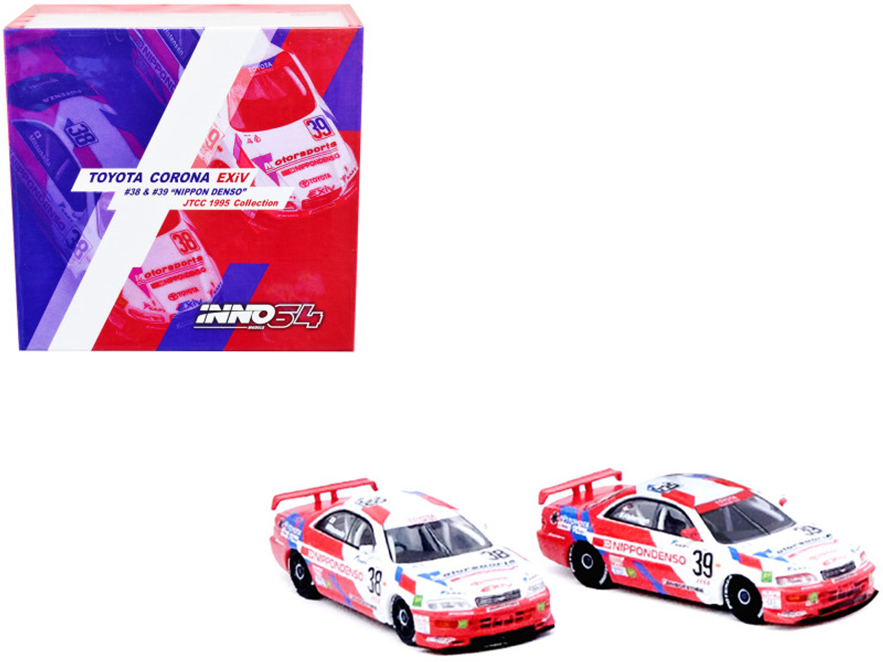 1/64 Inno64 Toyota Corolla EXIV #38 & #39 