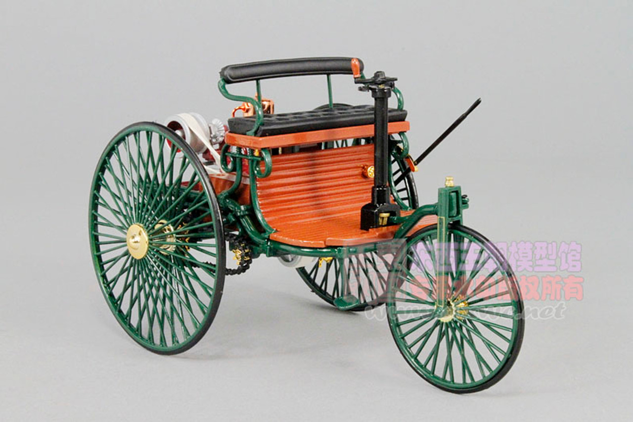 1/18 Dealer Edition 1886 Mercedes-Benz No.1 Patent Motorwagen Classic Selection Diecast Car Model