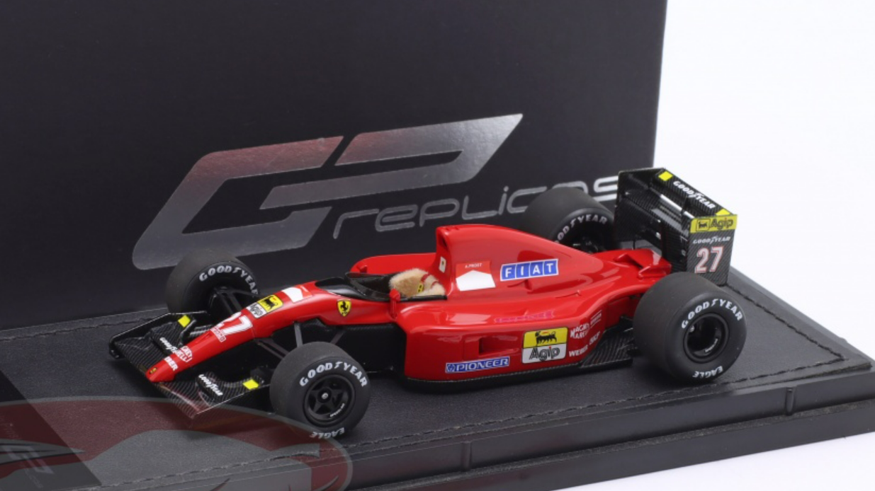 1⁄43 GP Replicas 1991 Formula 1 Alain Prost Ferrari 643 #27 Car Model
