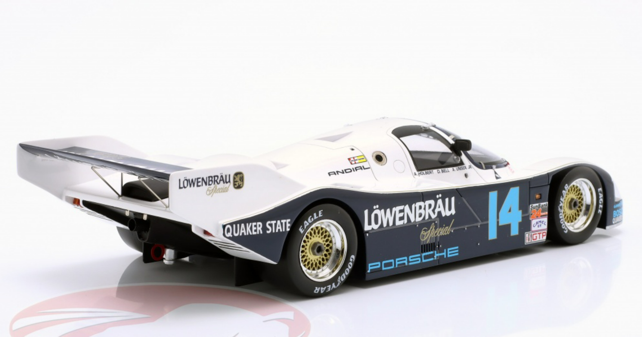 1/18 Spark 1986 Porsche 962 #14 Winner 24h Daytona Holbert Racing Al Holbert