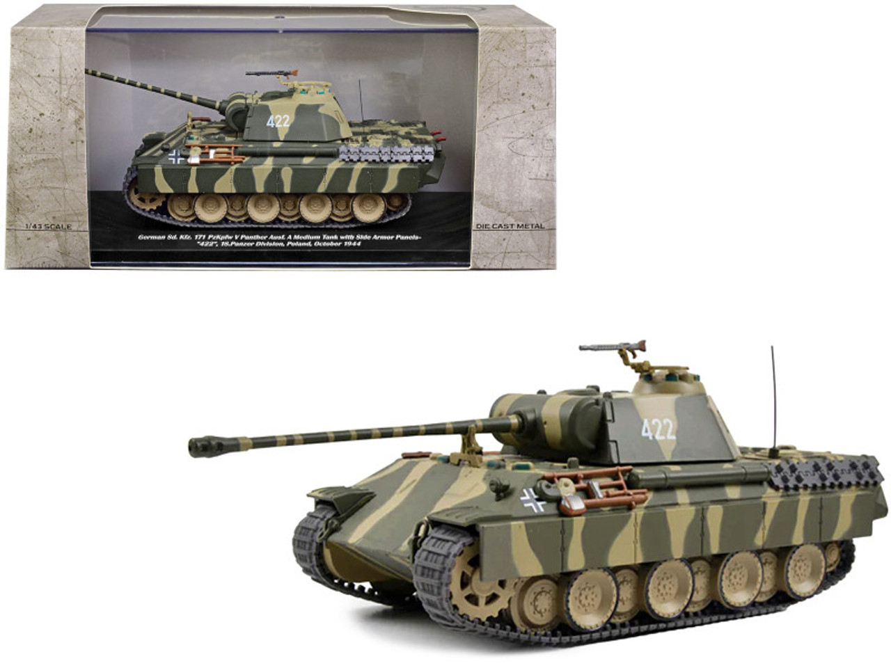 チーターsサイズ German Sd. Kfz. 171 PzKpfw V Panther Ausf. A Medium Tank