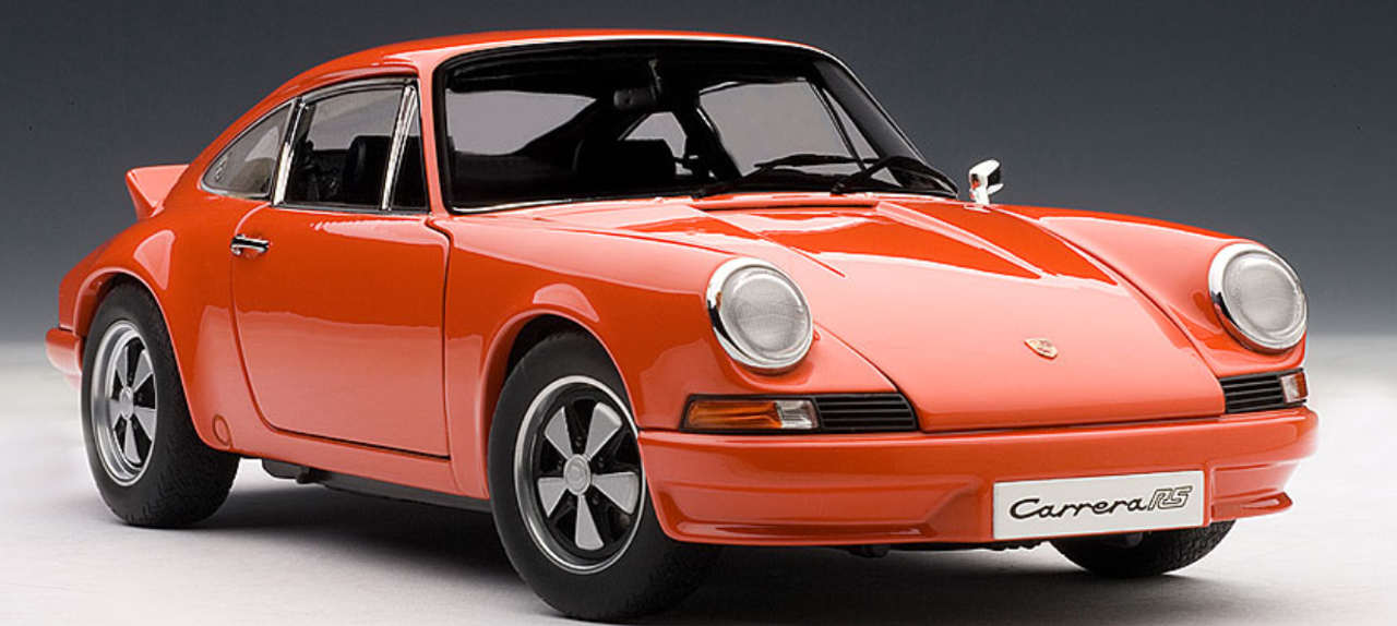 1/18 AUTOart 1973 PORSCHE 911 CARRERA RS 2.7 - ORANGE Diecast Car Model 78057 1/18 AUTOart 1973 PORSCHE 911 CARRERA RS 2.7 - ORANGE Diecast Car Model 78057