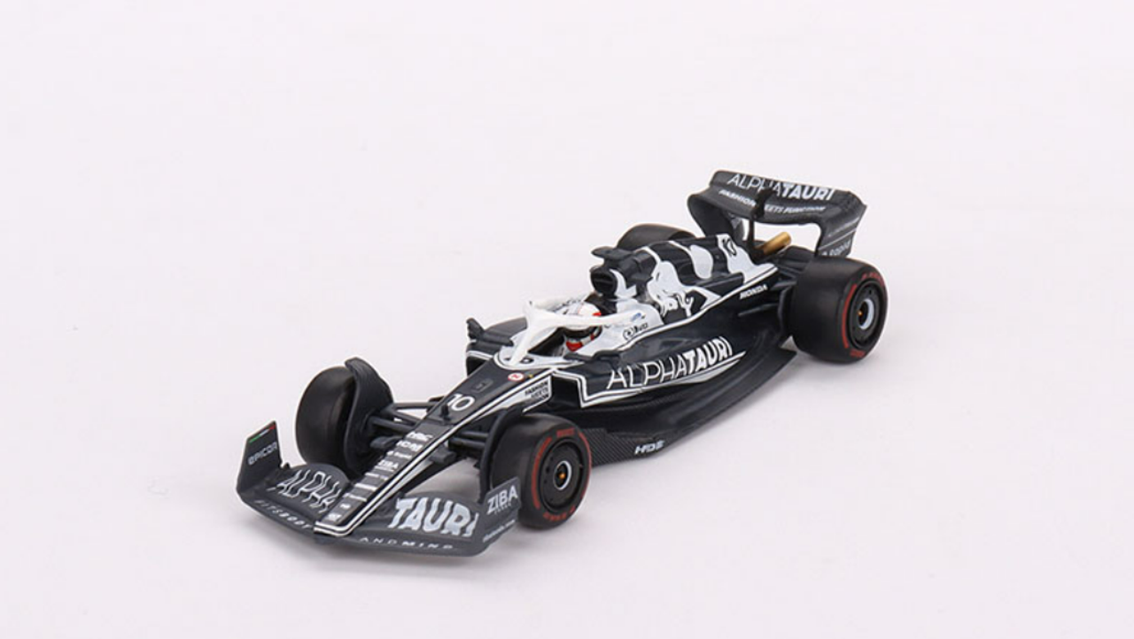 1/64 Mini GT 2022 Formula 1 AlphaTauri AT03 #10 Pierre Gasly Diecast Car Model