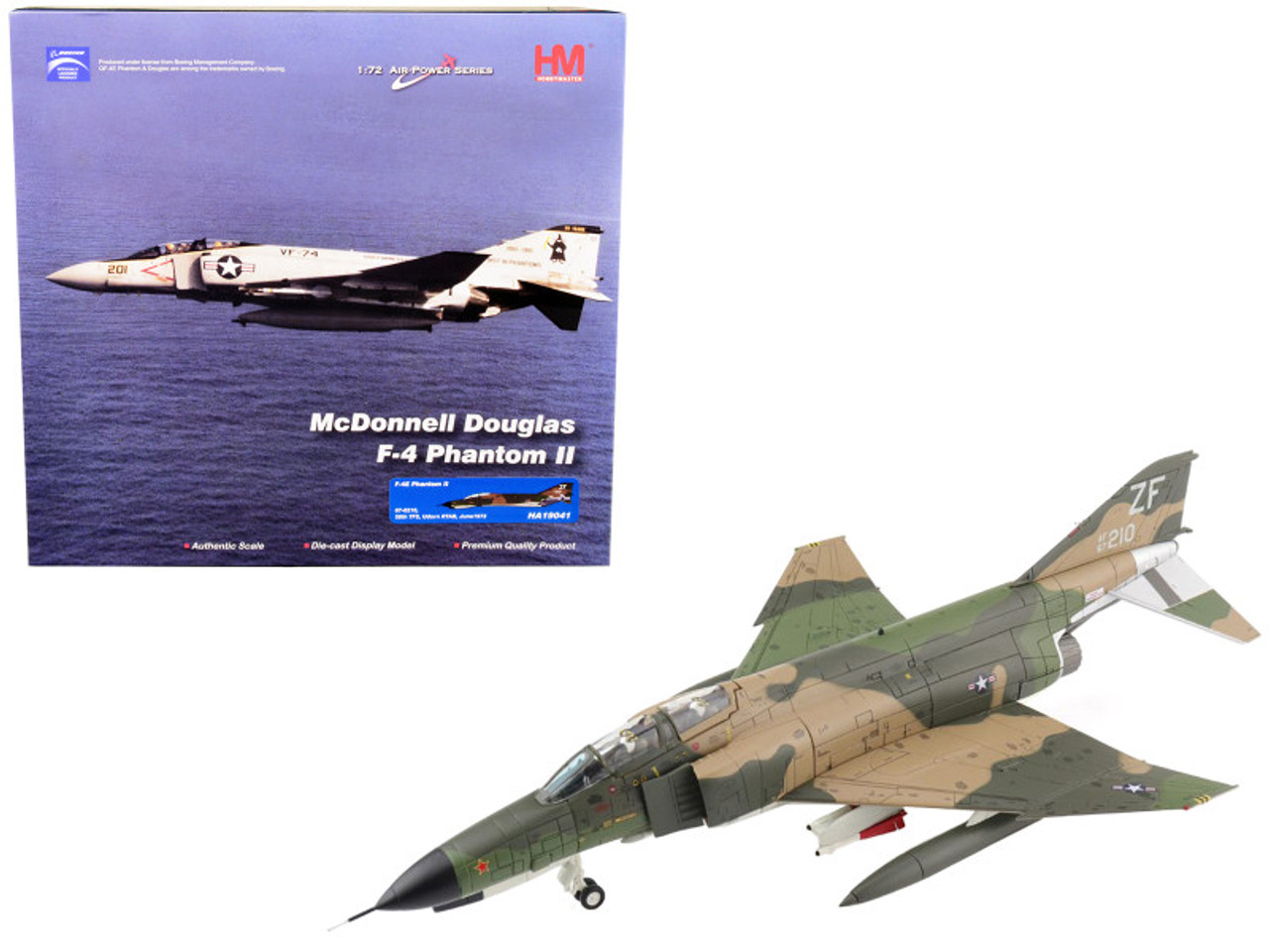 航空機・ヘリコプター McDonnell Douglas F-4 Phantom II 1/72 McDonnell Douglas F-4E Phantom II Fighter Aircraft 