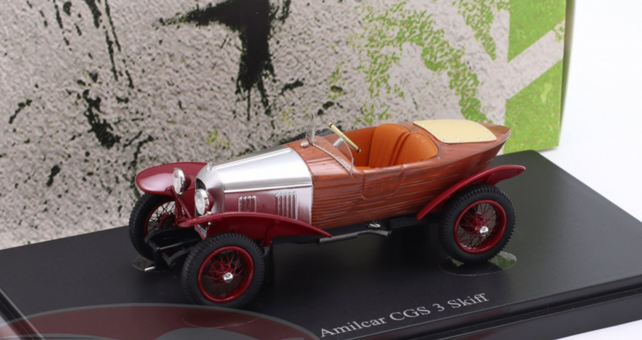 1/43 AutoCult 1925 Amilcar CGS 3 Skiff Car Model