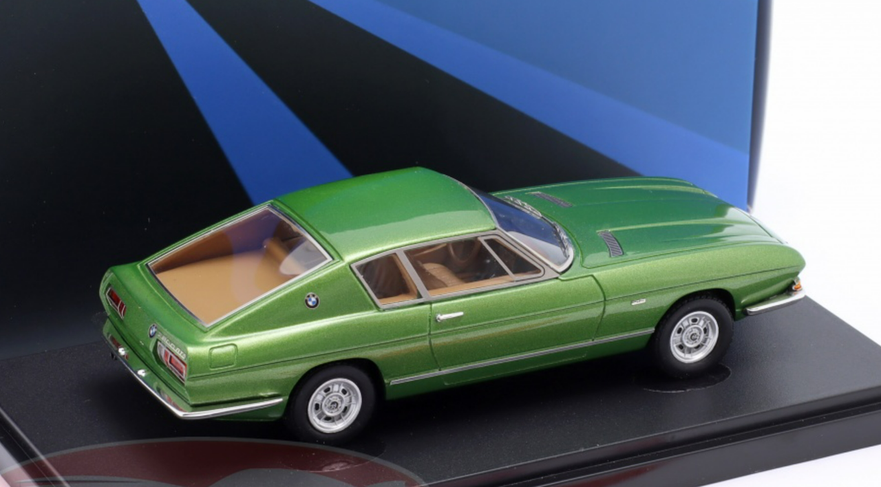1/43 AutoCult 1969 BMW 2800 GTS Frua (Green Metallic) Car Model