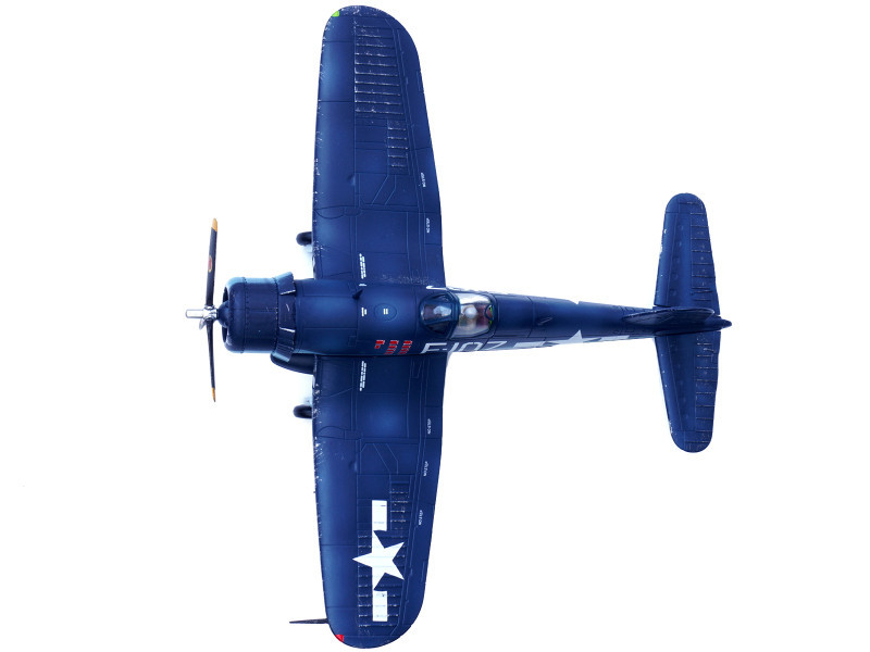No-bu Vought F4U-1D Corsair Fighter Plane 