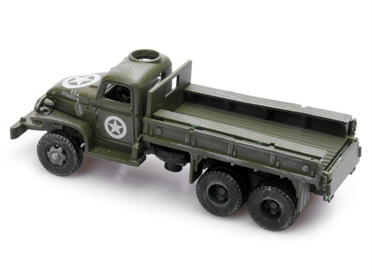 GMC CCKW 353 Truck With Mounted Gun Olive Drab "4734511-S" US Army World War II 1/72 Diecast Model by Legion