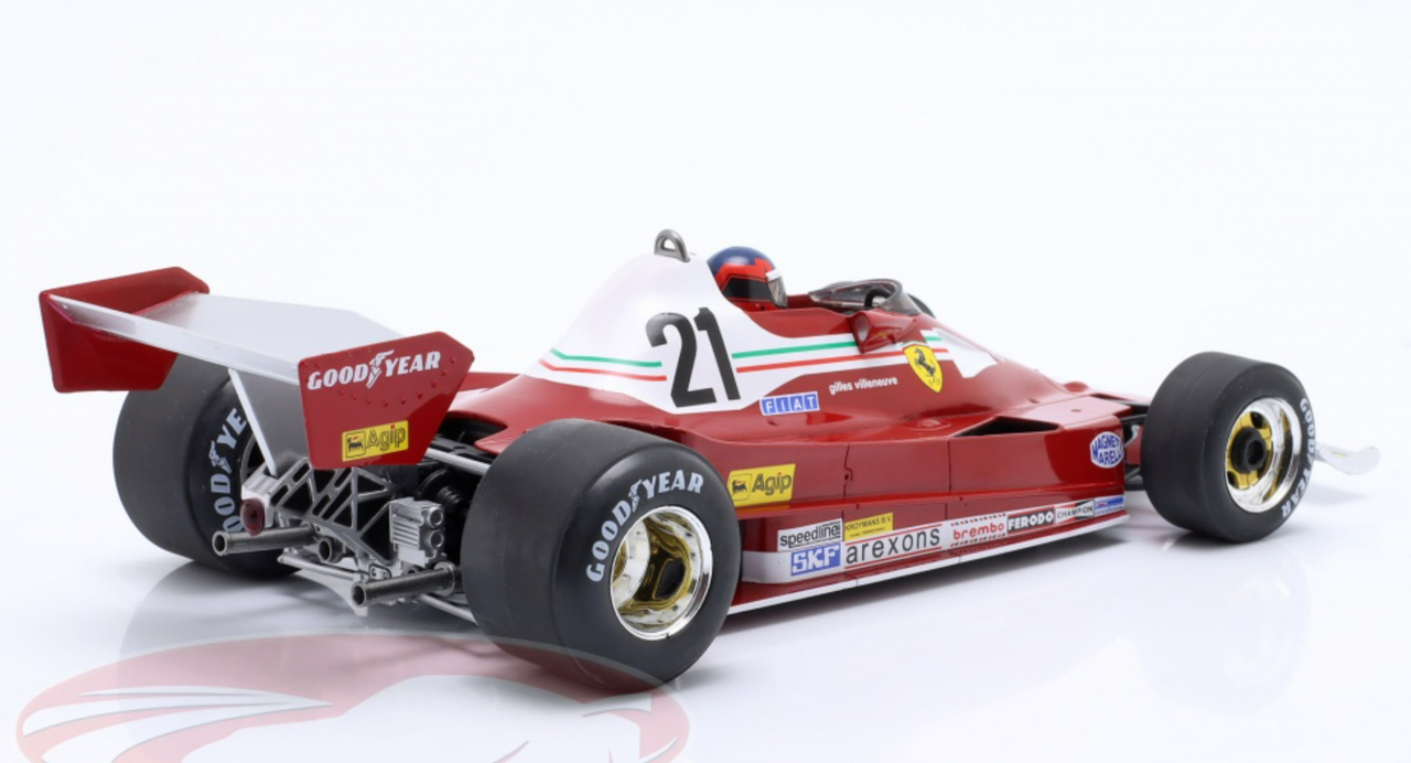 ミニカー Ferrari F1 RACING DRIVER 1/18 Modelcar Group 1977 Formula 1 Gilles Villeneuve Ferrari