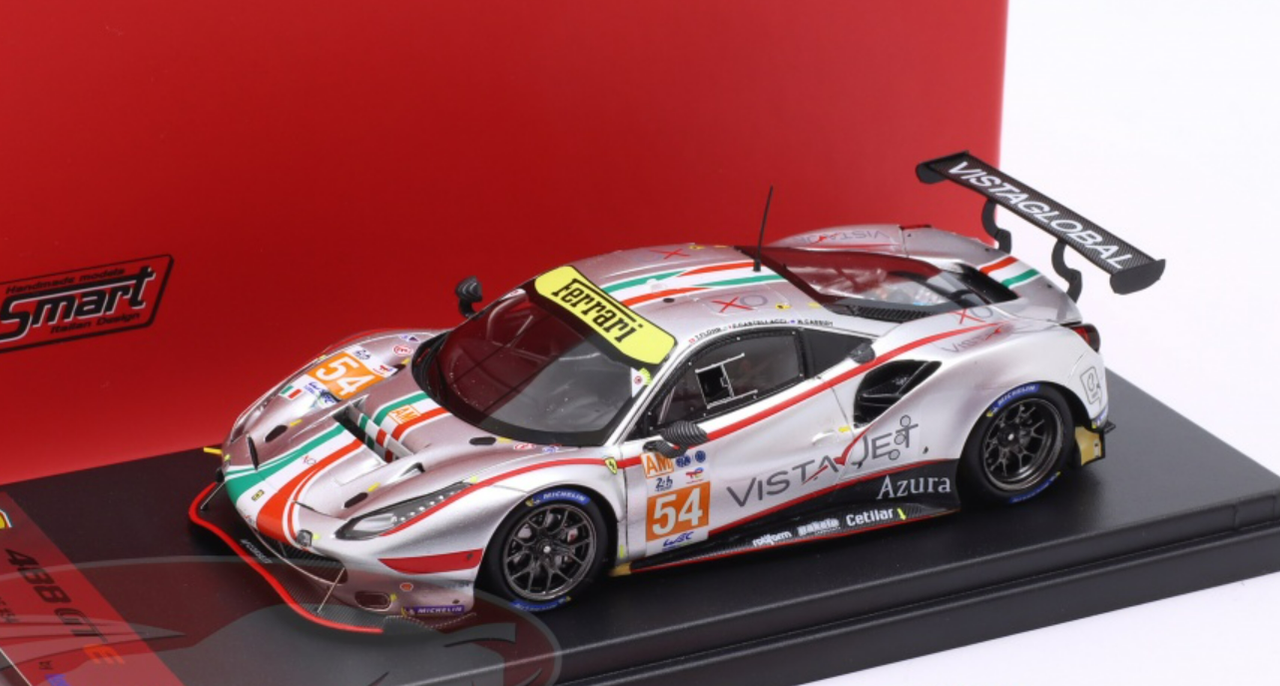Looksmart 18LM032 Ferrari 488 GTE EVO No 51 AF Corse 24H Le Mans 1/18