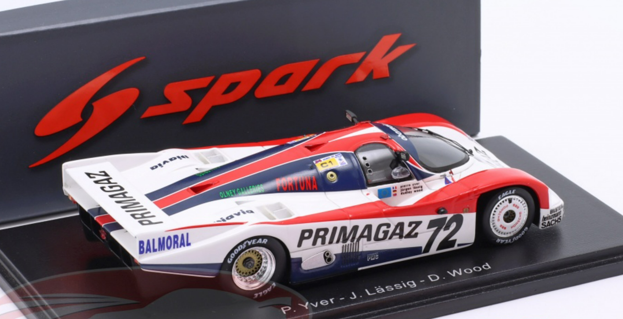 Spark - Porsche 962 C - Le Mans 1988 - 1/43, Red