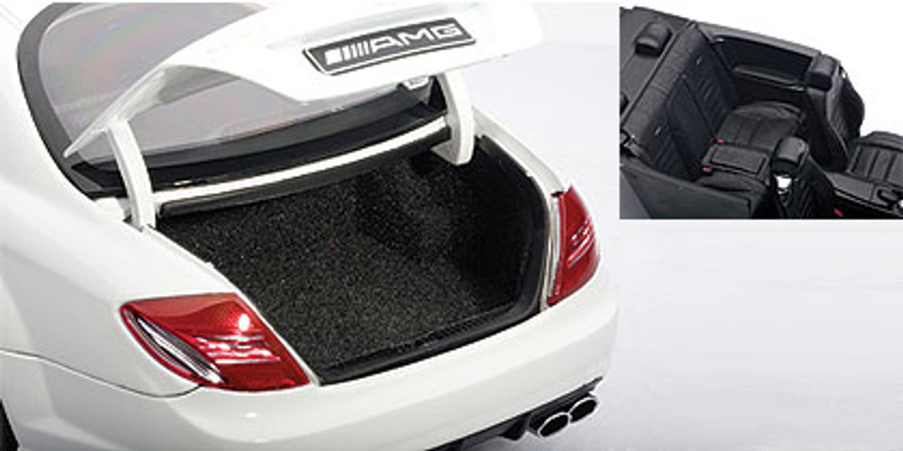 1/18 AUTOart Mercedes-Benz Mercedes MB CL63 AMG (White) Diecast 