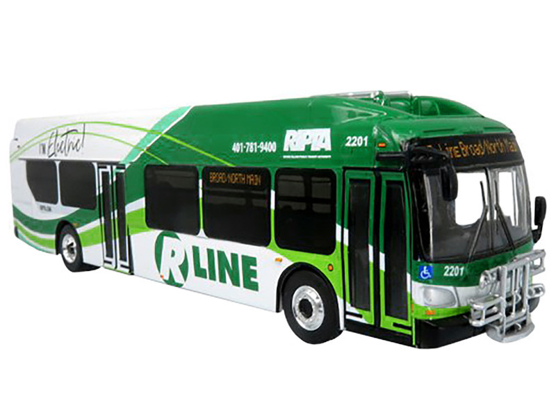 New Flyer Xcelsior Charge NG Electric Transit Bus RIPTA (Rhode