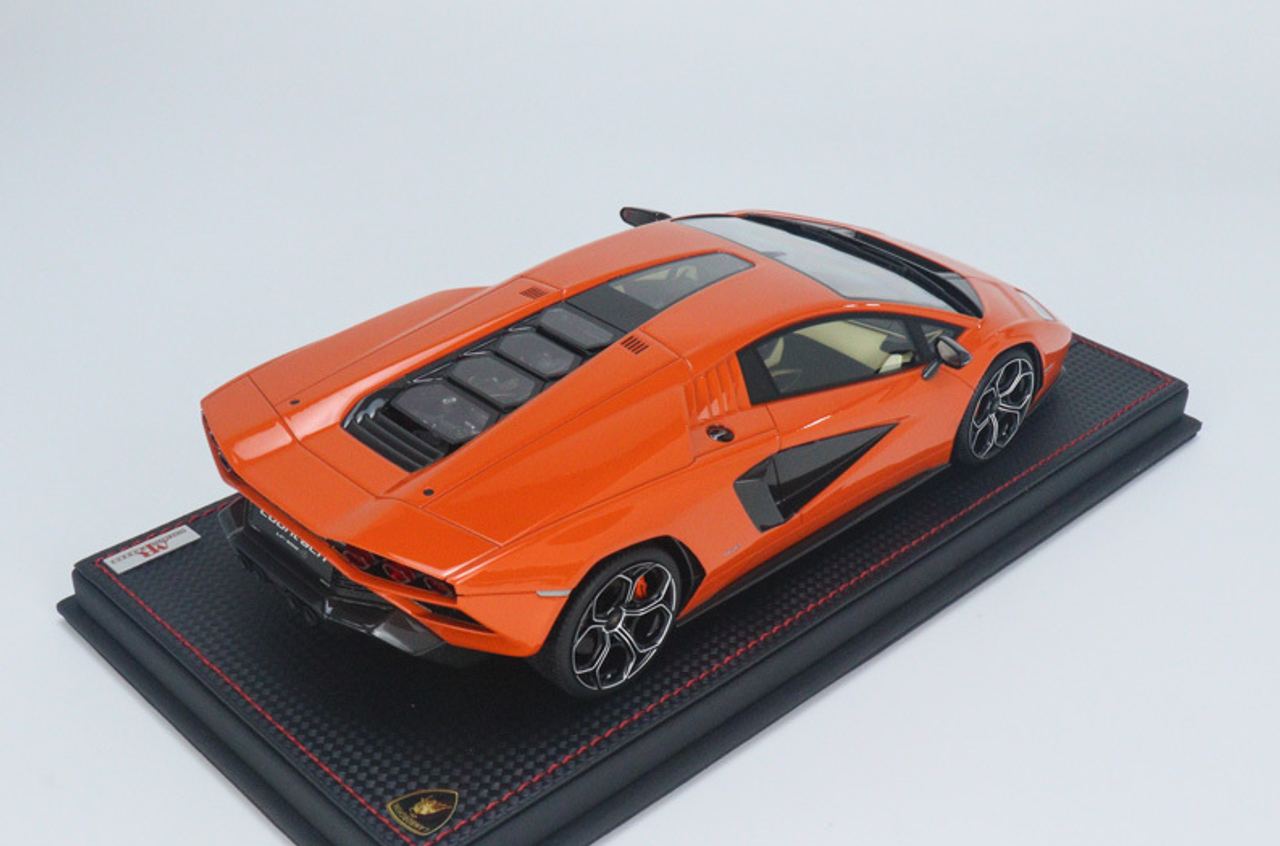 1/18 MR Collection Lamborghini Countach LP1800-4 Hardtop Orange