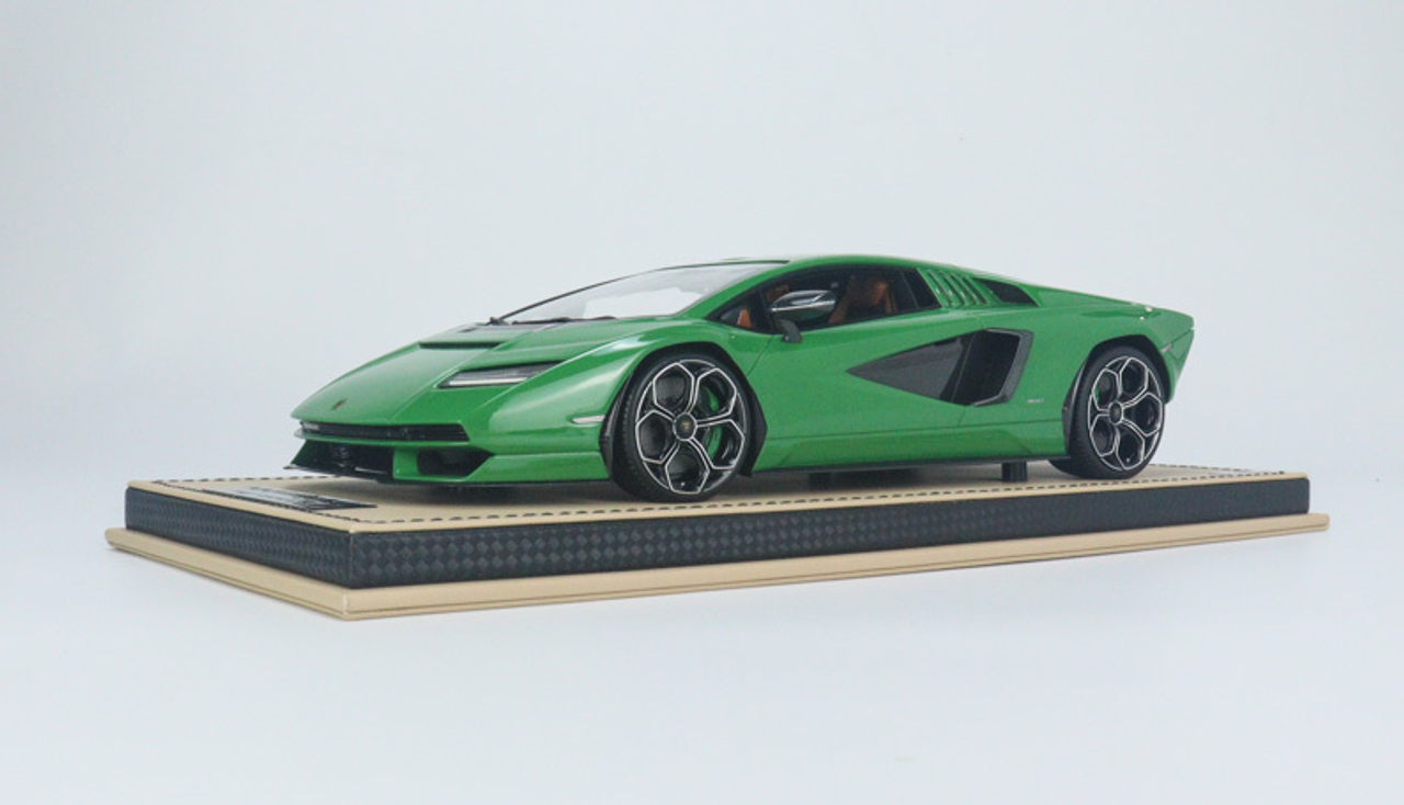  1/18 MR Collection Lamborghini Countach LP1800-4 Hardtop Green