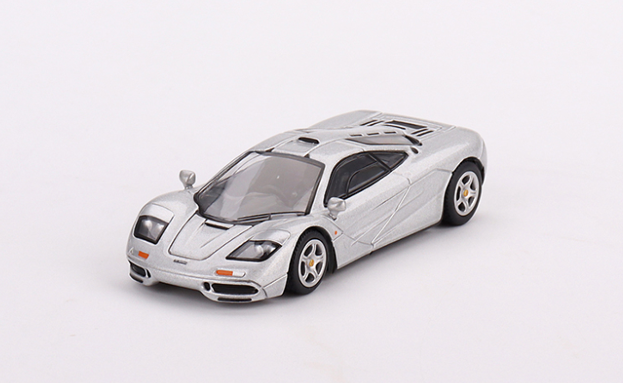 1/64 Mini GT McLaren F1 (Magnesium Silver) Diecast Car Model