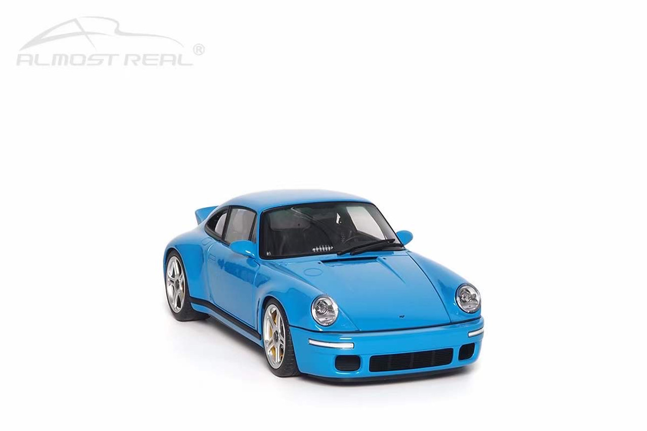 1/18 Almost Real 2018 Porsche RUF SCR (Blue) Car Model