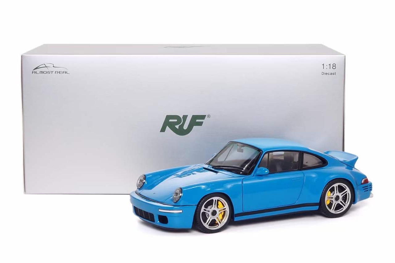 1/18 Almost Real 2018 Porsche RUF SCR (Blue) Car Model