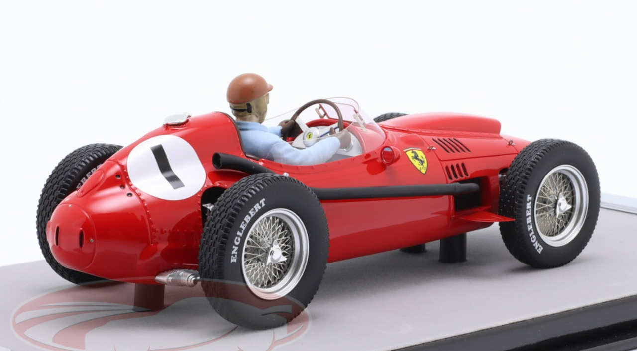 1/18 Tecnomodel 1958 Formula 1 Peter Collins Ferrari 246 #1 Winner British GP Car Model