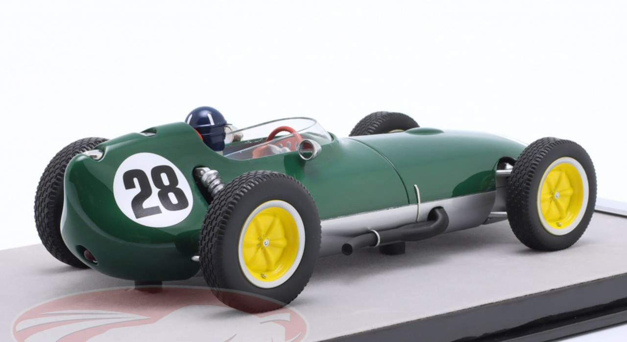 1/18 Tecnomodel 1959 Formula 1 Graham Hill Lotus 16 #28 British GP Car Model