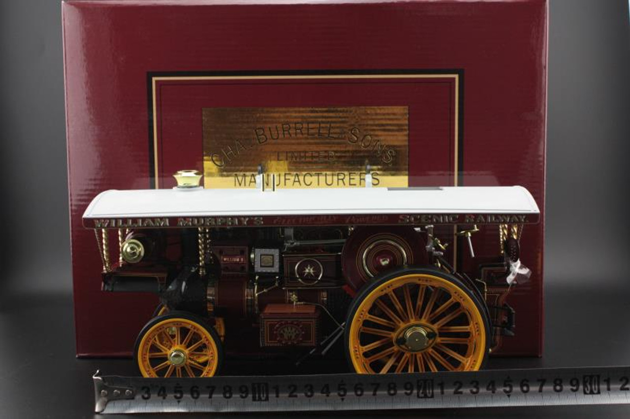 1/24 Franklin Mint Cha Burrell & Sons William Murphy's Scenic Railway Diecast Car Model Limited