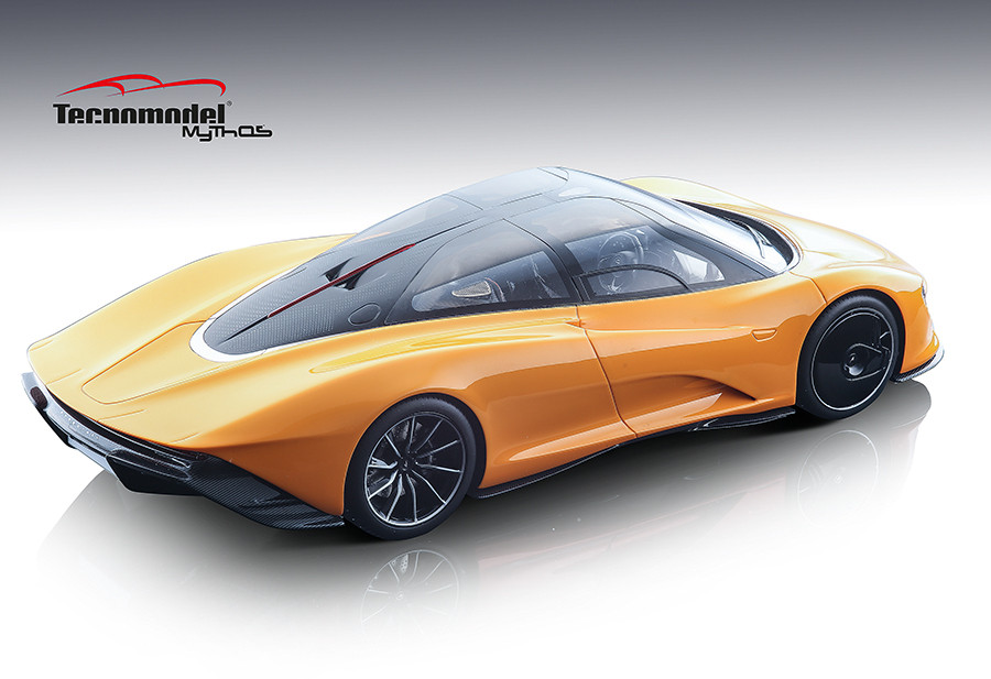 ミニカー tecnomodel McLAREN SPEEDTAIL 2020 1/43 Tecnomodel 2020 Mclaren Speedtail (Papaya Orange) Resin Car