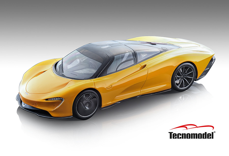 ミニカー tecnomodel McLAREN SPEEDTAIL 2020 1/43 Tecnomodel 2020 Mclaren Speedtail (Papaya Orange) Resin Car