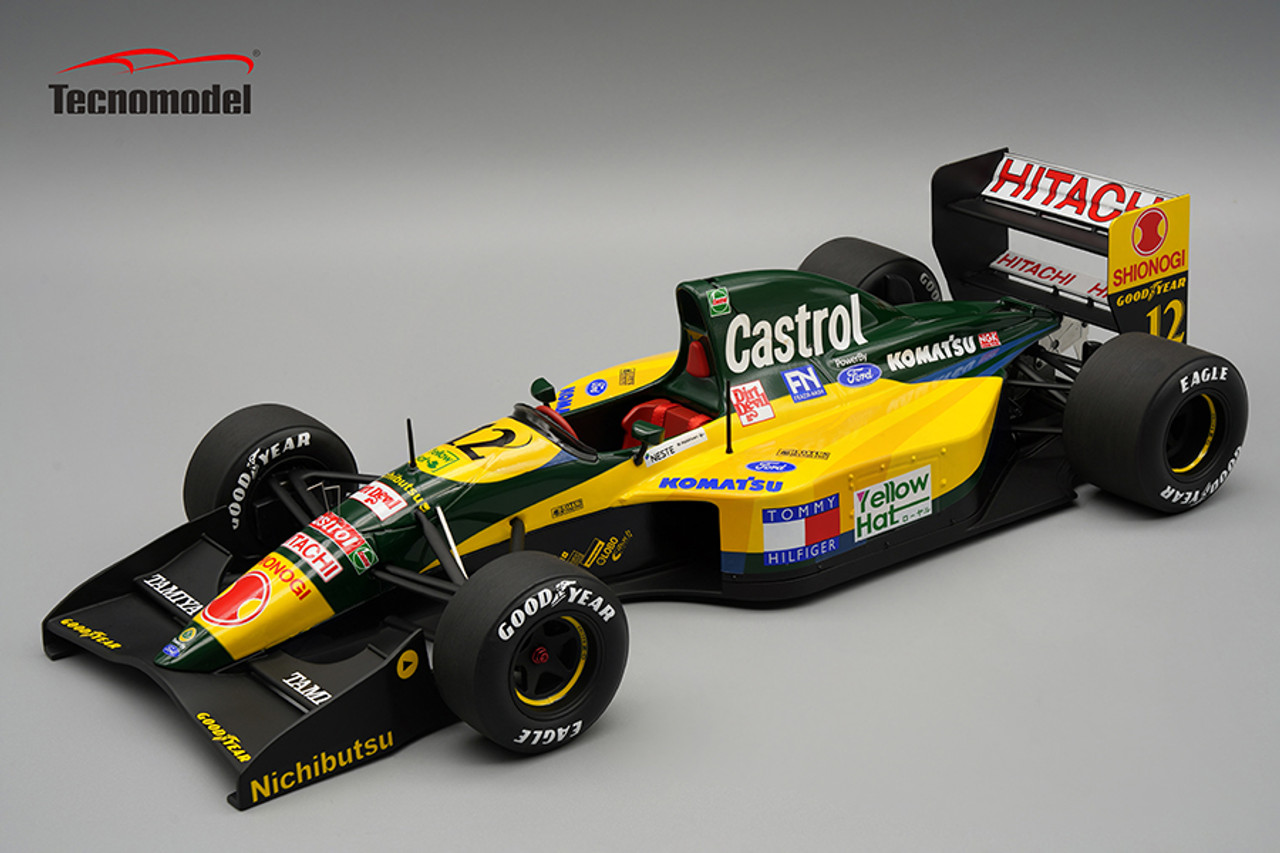1/18 Tecnomodel 1992 Formula 1 Lotus 107 Adelaide Presentation Resin Car Model