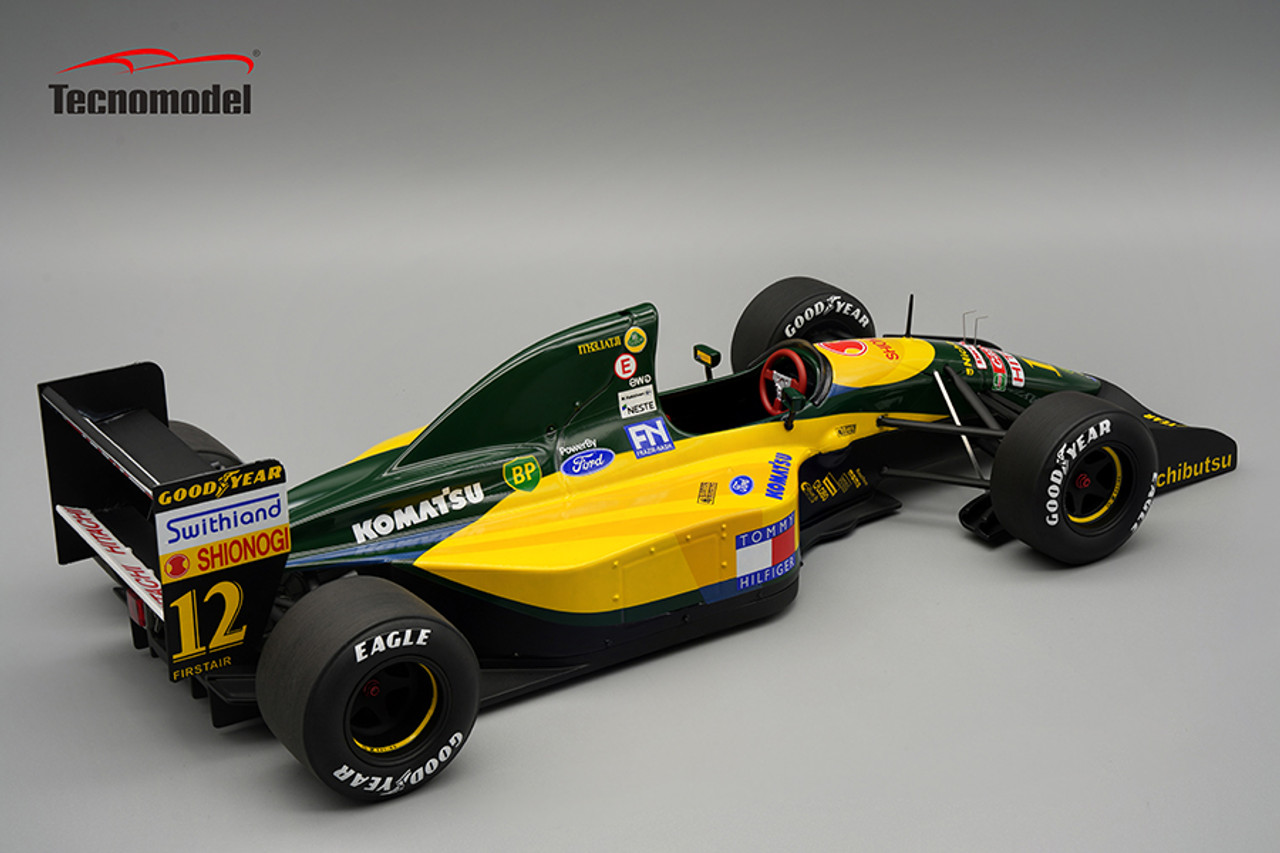 1/18 Tecnomodel 1992 Formula 1 Lotus 107 Belgium GP Jonny