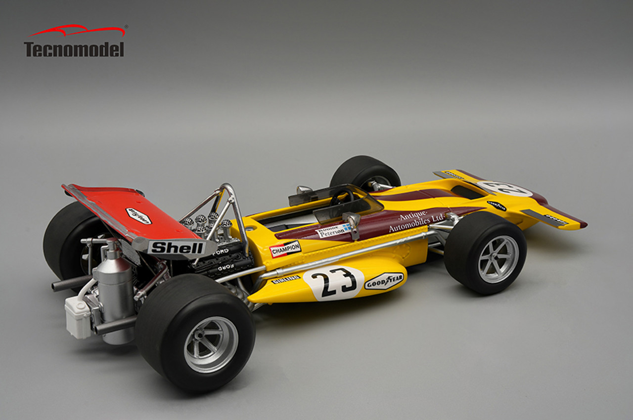 1/18 Tecnomodel 1970 Formula 1 March 701 Monaco GP Ronnie Peterson Car Model