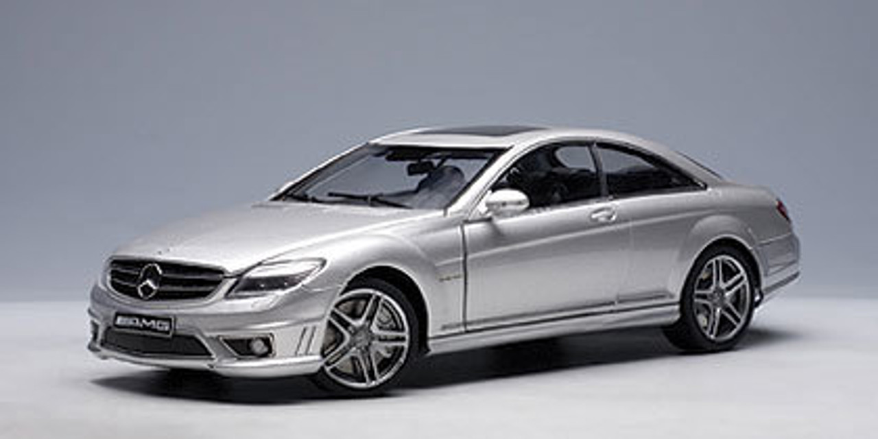 1/18 AUTOart Mercedes-Benz Mercedes MB CL63 AMG (Silver) Diecast Car Model  76168