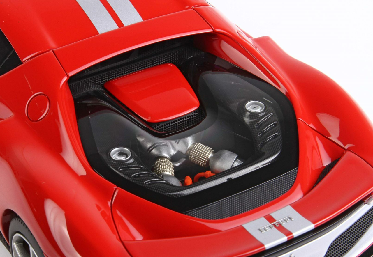1/18 BBR Ferrari 296 Fiorano Trim (Rosso Corsa 322 Red) Resin Car Model Limited 99 Pieces