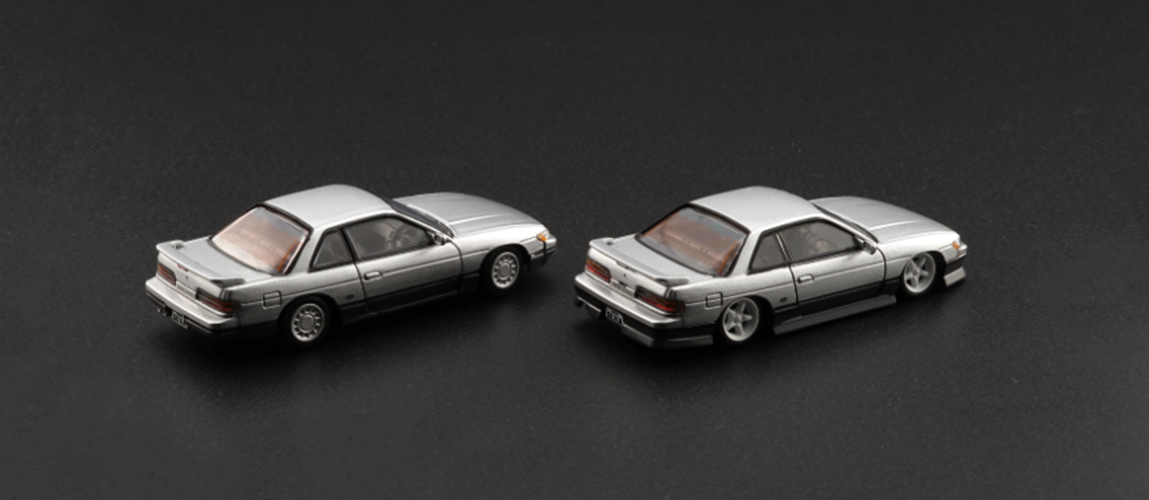 1/64 BM Creations Nissan Silvia S13 - Silver/Grey